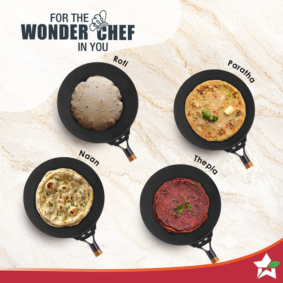 Buy Wonderchef Ferro 26cm Cast Iron Roti Tawa Online