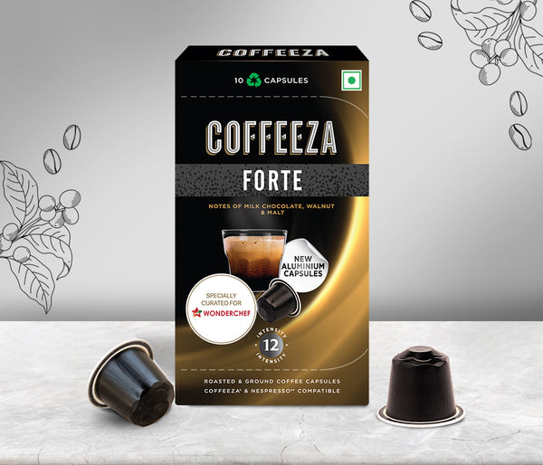 Coffeeza Forte Aluminium Coffee Capsules