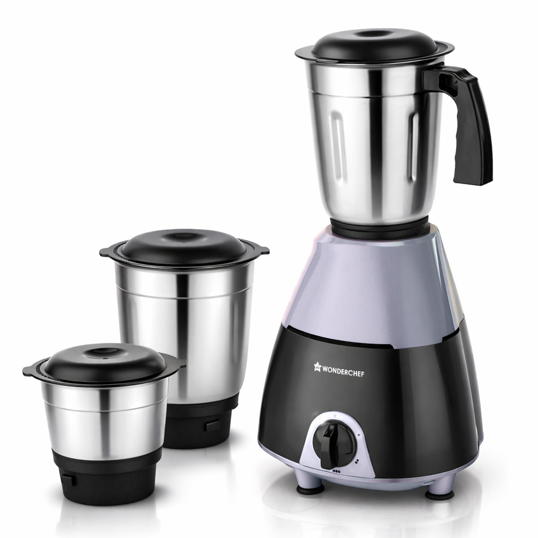 Vista Plus Mixer Grinder for Kitchen, 500W, 3 Multi-purpose Jars, Stainless-steel Blade...