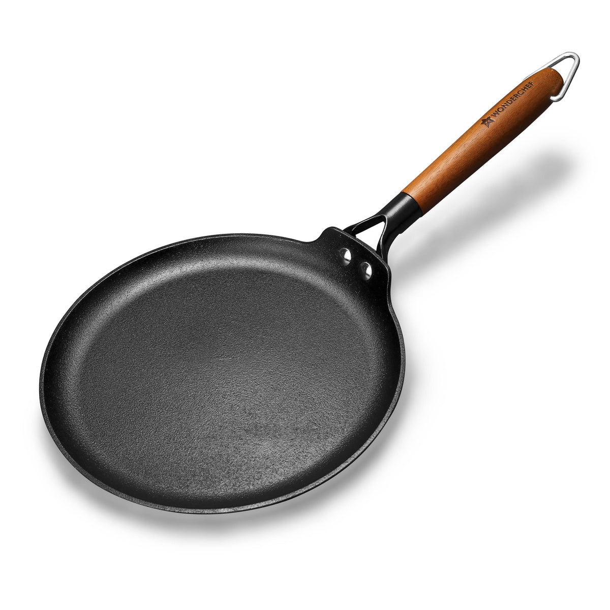 Ferro Light-weight Cast-iron Dosa Tawa, 26cm, 40% Lighter, Pre-seasoned with 100% Veget...