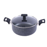 Graphite 24 cm Casserole with Lid, 3 Years Warranty