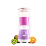 Orchid Personal Blender, 250W Copper Motor, 600ml Transparent Jar, Stainless Steel Blades for Perfect Blending, Hassle Free Blending of Fruits & Vegetable Juices, Protein Shakes, Smoothies