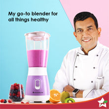 Load image into Gallery viewer, Orchid Personal Blender, 250W Copper Motor, 600ml Transparent Jar, Stainless Steel Blades for Perfect Blending, Hassle Free Blending of Fruits &amp; Vegetable Juices, Protein Shakes, Smoothies