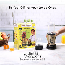 Load image into Gallery viewer, Nutri-blend, 400W, 22000 RPM 100% Full Copper Motor, Mixer-Grinder, Blender, SS Blades, 2 unbreakable Jars, 2 Years warranty, Champagne, Recipe book by Chef Sanjeev Kapoor