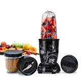 Nutri-blend, 500W, 22000 RPM 100% Full Copper Motor, Mixer-Grinder, Blender, SS Blades, 2 Unbreakable Jars, 2 Years warranty, Black, Recipe Book By Chef Sanjeev Kapoor