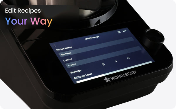 Chef Magic Kitchen Robot, Automatic Cooking Assistant, 500+ Recipes by