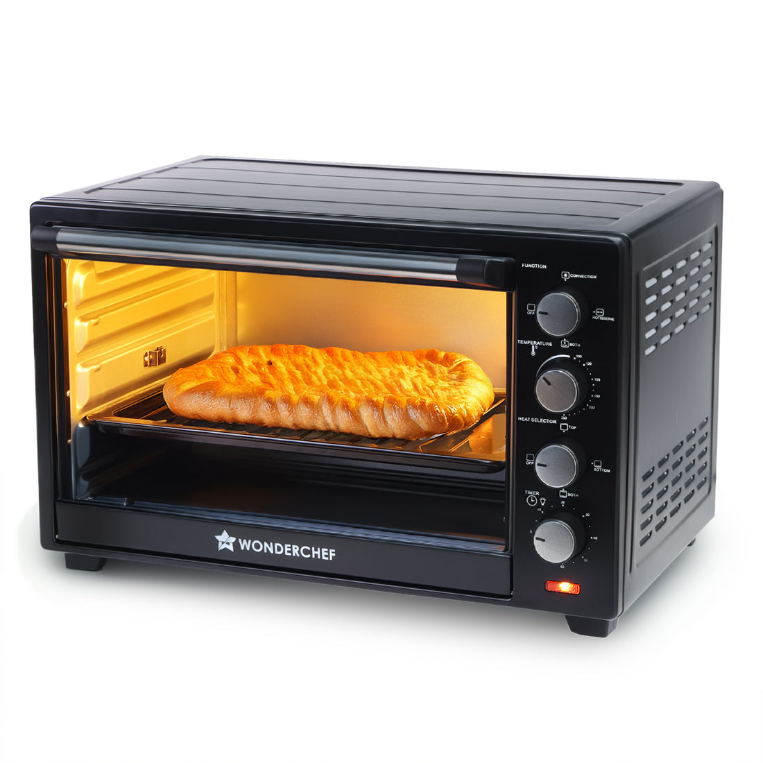 Oven Toaster Griller (OTG) - 60 L | With Rotisserie | Auto-Shut Off | Heat-Resistant Te...