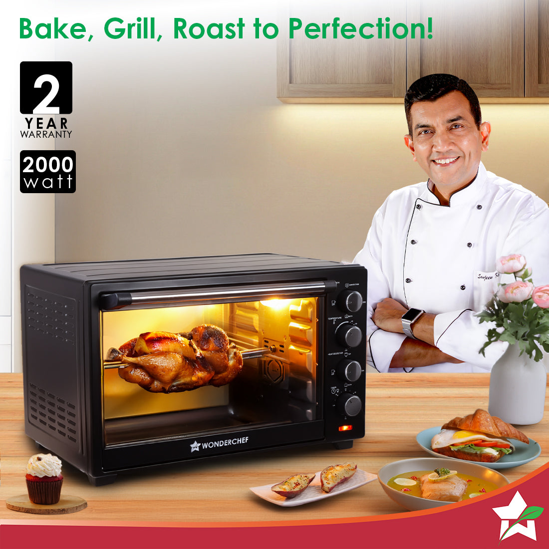 Wonderchef OTG 60L Oven Toaster Griller Online