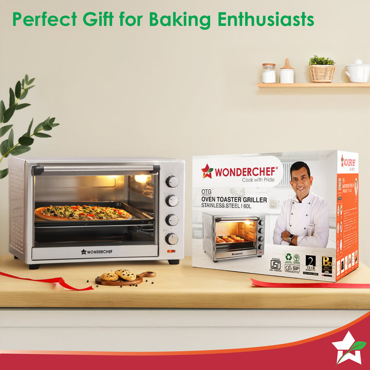 Buy Wonderchef Renewed OTG Oven Toaster Griller 60L