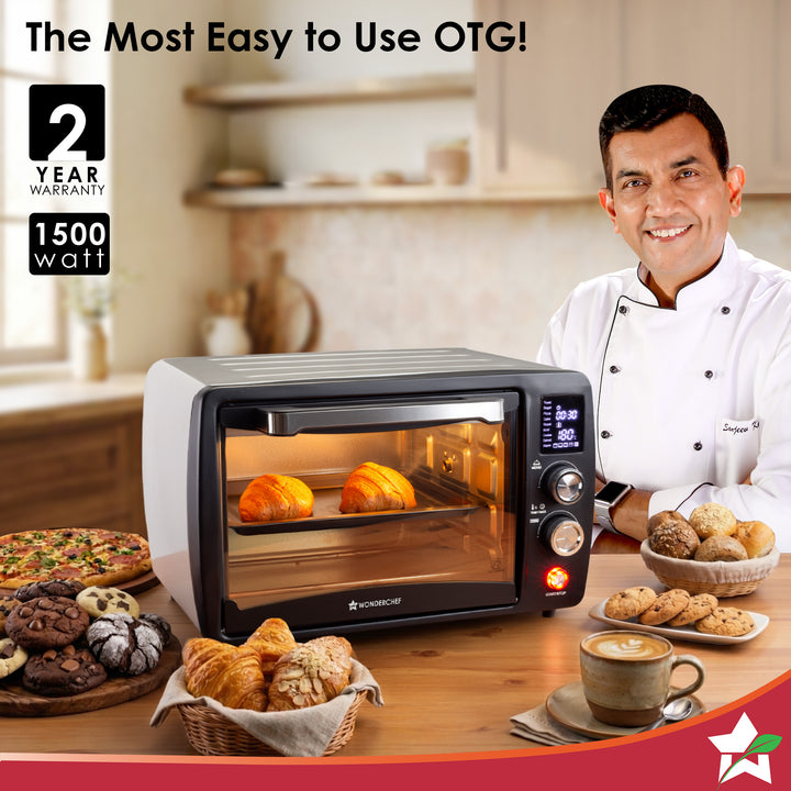 Wonderchef Digital OTG Oven Toaster Griller 23L