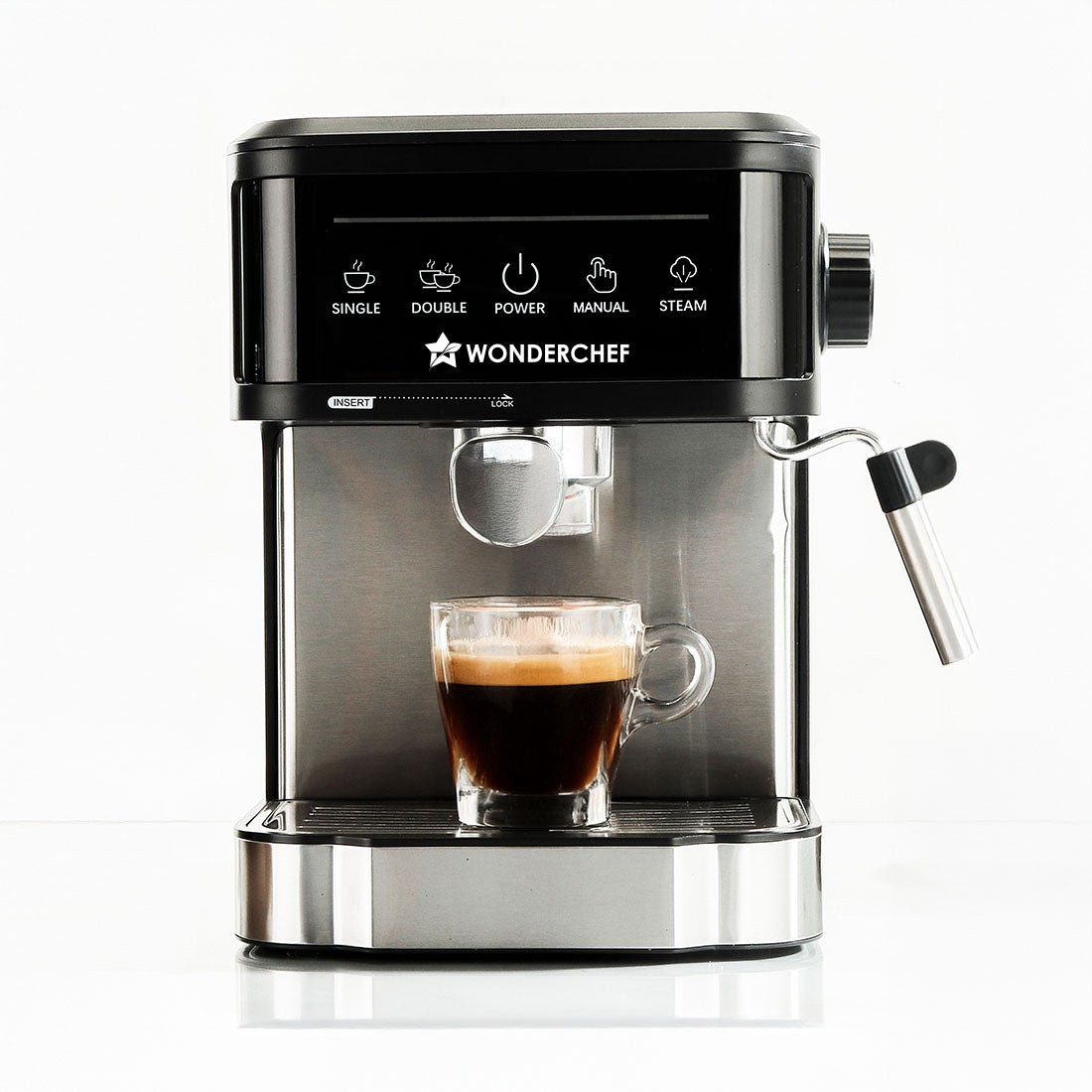 Regalia Neo 20 Bar Coffee Maker | Espresso, Cappuccino, Latte, Mocha | Adjustable Milk ...