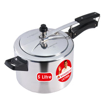 Load image into Gallery viewer, Ultima Induction Base 5L Aluminium Pressure Cooker With inner Lid