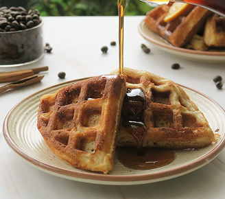 Waffle batter