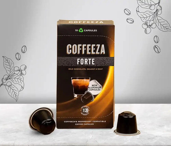 Coffeeza Forte Aluminium Coffee Capsules nespresso compatible CCS-ALU-FOR1-VER1-01