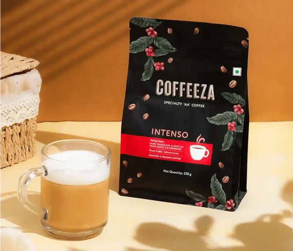Coffeeza Intenso Specialty "AA" Ground Coffee nespresso compatible GCS-FG-INT1-VER1-01