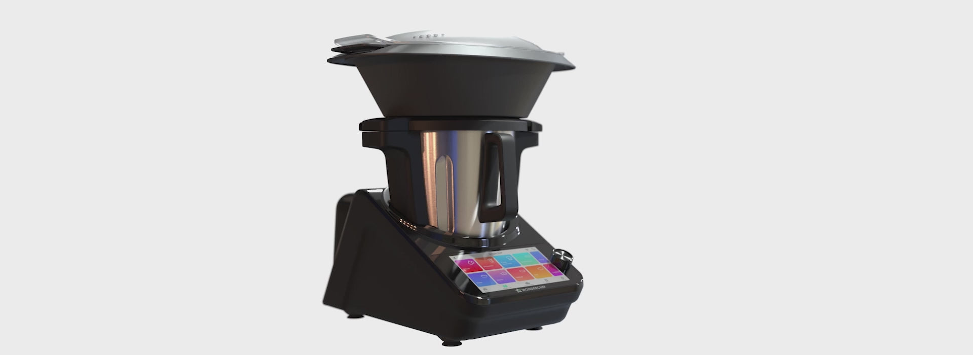 Chef Magic Kitchen Robot, Automatic Cooking Assistant, 500+ Recipes by