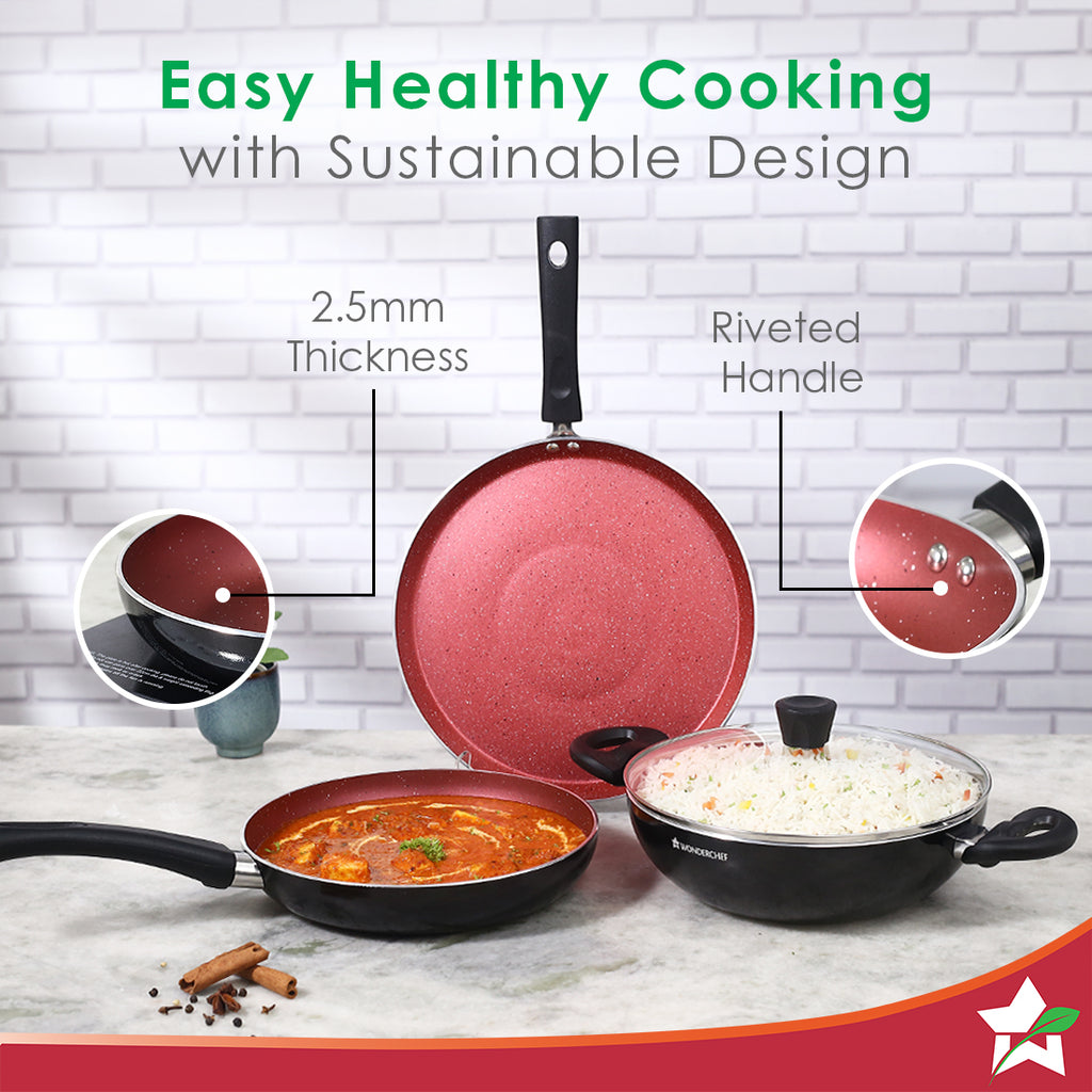 Galaxy Cookware 4 Piece Set Wonderchef