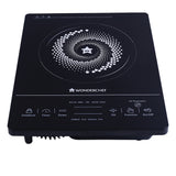 Easy Cook Hot Plate Infrared Cooktop with Feather Touch Control & Child Lock Feature | 2000 Watt Induction Cooktop | Crystal Glass Top Surface | LED Digital Panel | Smart Touch Buttons | 2 Year Warranty