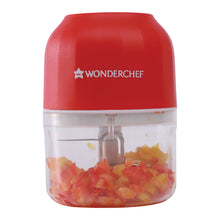 Load image into Gallery viewer, Zippy Rechargeable Wireless Electric Cordless Chopper, Stainless Steel Blades, One Touch Operation, 10 Seconds Chopping, Mincing Vegetable, Meat - 250 ML, 30 Watts, 1 Year Warranty