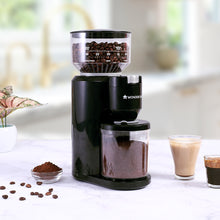 Load image into Gallery viewer, Regalia Electric Coffee Grinder | Burr Grinder | 31 Grinding Settings | Set Variable Coffee Texture, Fine, Medium, Coarse | Grind Beans for Espresso, Lungo, Americano, Cappuccino, Brew, French Press | Perfect Gifting Option | 2 Year Warranty