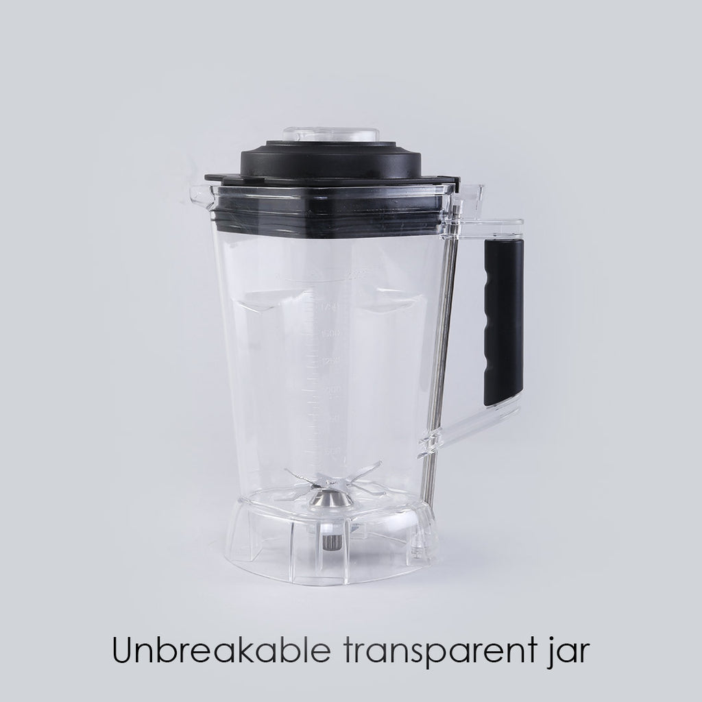 Regalia Professional Power Blender with Pulse Function| 3-in-1 Mixer,Blender,Grinder | 1200 Watt Full Copper Motor| Unbreakable 2 Litre Jar| Commercial Heavy Duty Blender with Stainless Steel Aircraft Grade Blades| 2 Year Warranty| Black