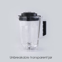 Load image into Gallery viewer, Regalia Professional Power Blender with Pulse Function| 3-in-1 Mixer,Blender,Grinder | 1200 Watt Full Copper Motor| Unbreakable 2 Litre Jar| Commercial Heavy Duty Blender with Stainless Steel Aircraft Grade Blades| 2 Year Warranty| Black