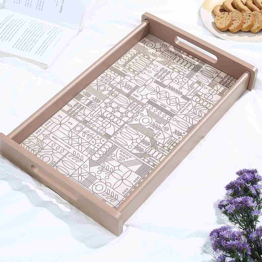 Casablanca Tray Geometric Pattern - Large – Wonderchef