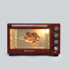 Load image into Gallery viewer, Oven Toaster Griller (OTG) Crimson Edge - 28Litres - with Auto-shut Off, Heat-resistant Tempered Glass, Multi-stage Heat Selection, 2 Years Warranty, 1600W, Red