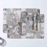 Valentina Printed - Abstract Placemat Set of 6