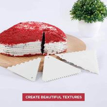Load image into Gallery viewer, Ambrosia Cake Scrapers (3-in-1) - White