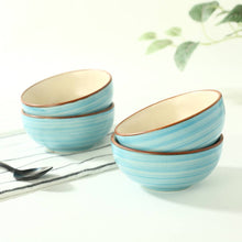 Load image into Gallery viewer, Teramo Veg Bowl Blue Set of 4