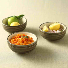Load image into Gallery viewer, Teramo Brown Veg Bowl set of 4