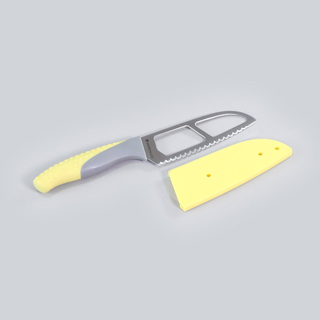 6" Easy Slice Knife (Green) and 4" Easy Slice Knife (Yellow)