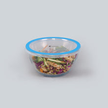Load image into Gallery viewer, Ment Borosilicate Glass Mixing Bowl With Lid 1050ml