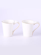 Load image into Gallery viewer, Sicilia Solid White Mugs 190 ml Set of 2
