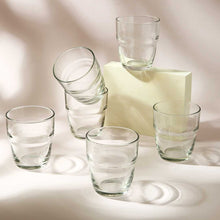 Load image into Gallery viewer, Bormioli Water Tumbler - Clear - 305 ML - Set of 6