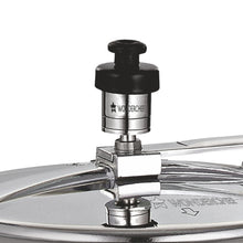 Load image into Gallery viewer, Raven Induction Base 3L Hard Anodized Pressure Cooker With Inner Lid, Black