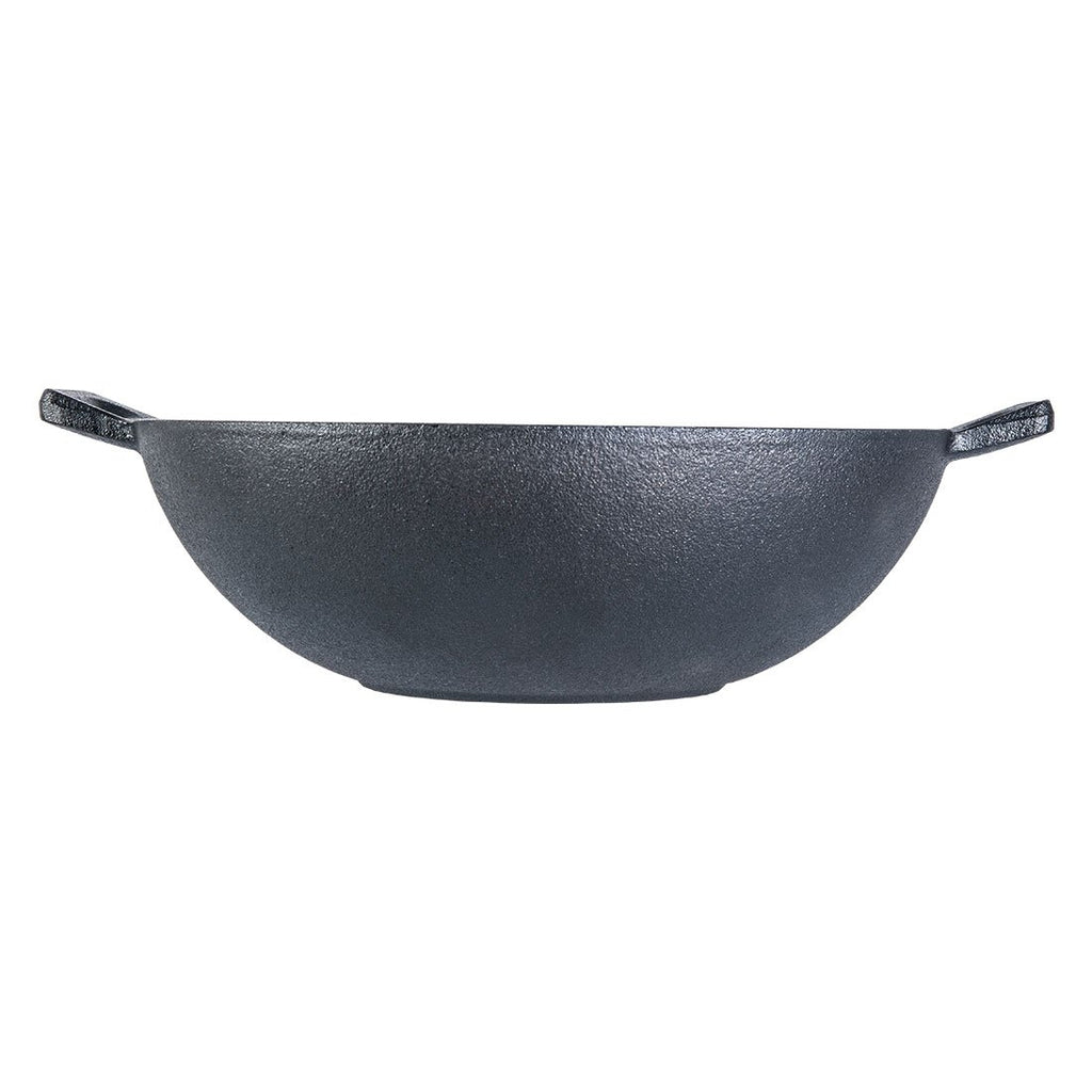 Forza Cast-iron Casserole With Lid, 25cm + Forza Cast-iron Dosa Tawa, 25cm+ Forza Cast-iron Kadhai, 24cm