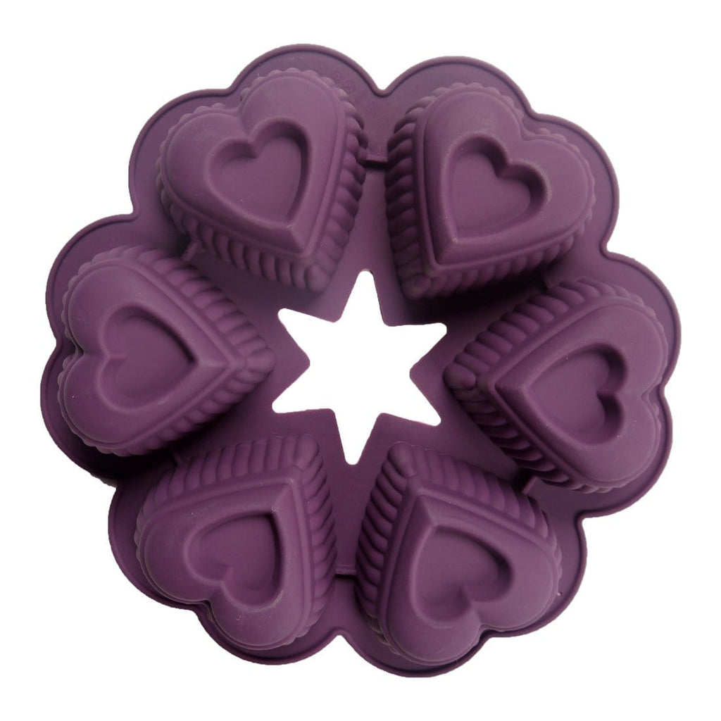 Silicon Heart shaped Chocolate Mould