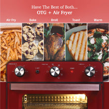 Load image into Gallery viewer, Crimson Edge Air Fryer Oven 23L