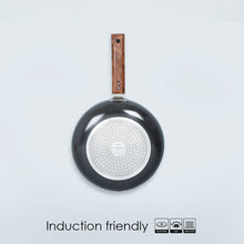 Load image into Gallery viewer, Ebony Hard-Anodised 24 cm Fry Pan | 1.75 L | 3.25mm thickness | Black