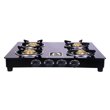 Load image into Gallery viewer, Acura 4 Burner Glass Cooktop, Toughened Glass Top, Compact design, Manual, 1 year warranty