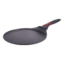 Load image into Gallery viewer, Click Space Saver 30 cm Non-stick Dosa Tawa, Induction Bottom, Foldable Handle, Aluminium, 4mm, 2 Years Warranty, Black