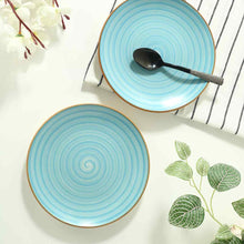 Load image into Gallery viewer, Teramo Dinner Plate Blue Set of 2