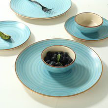 Load image into Gallery viewer, Teramo Veg Bowl Blue Set of 4