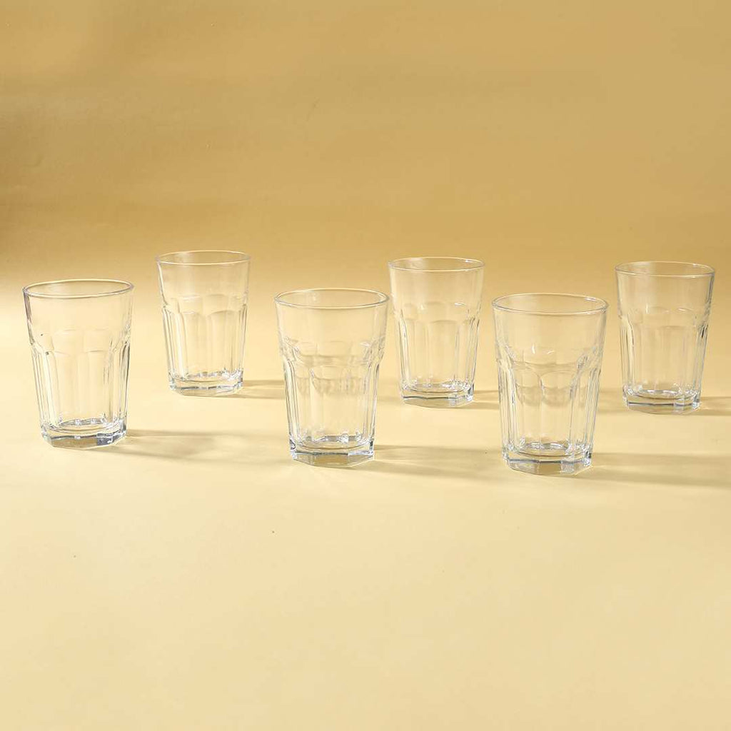Modena Water Glass Marocco 280 Ml (Set Of 6)