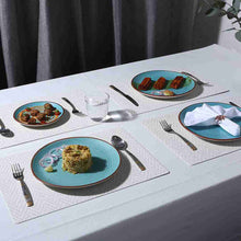 Load image into Gallery viewer, Valentina Reversible Chevron &amp; Textured Placemat Set of 6