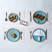 Load image into Gallery viewer, Valentina Reversible Chevron &amp; Textured Placemat Set of 6