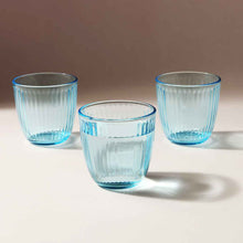 Load image into Gallery viewer, Bormioli Water Glass - Blue - 290 ML - Set of 6