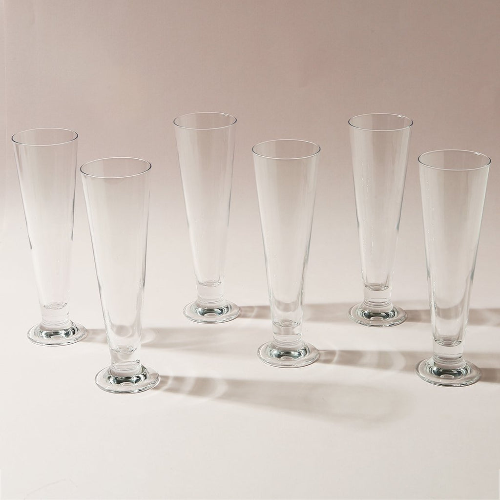Bormioli Tall Glass - 385 ML - Set of 6